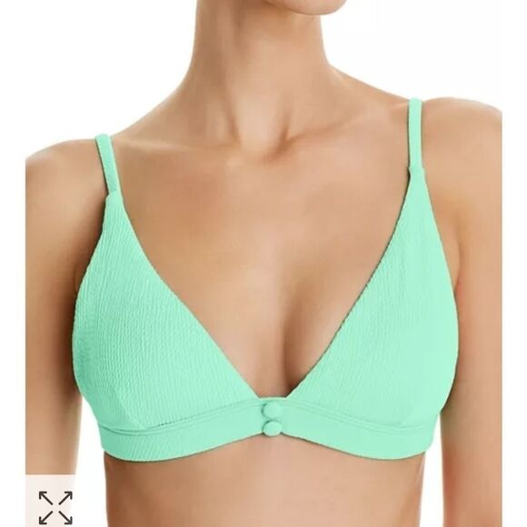 Red Carter Women's Green Textured Bikini Bottom - Picture 8 of 9